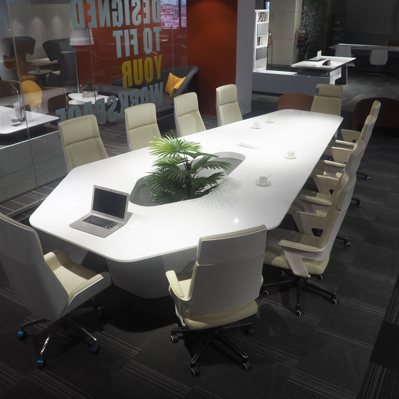 Modern White High Tech Smart O - Office Tech Furniture ulasan dan harga