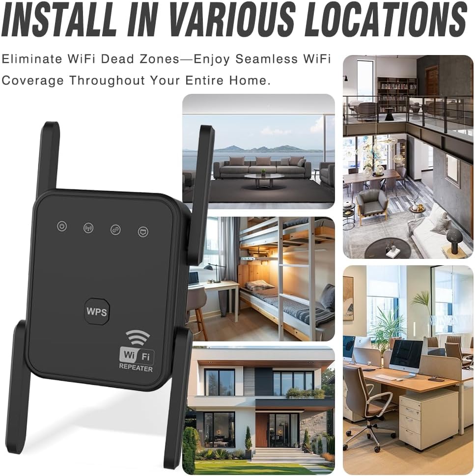 2026 New WiFi Repeater 300Mbps - Wifi Range Extender ulasan dan harga