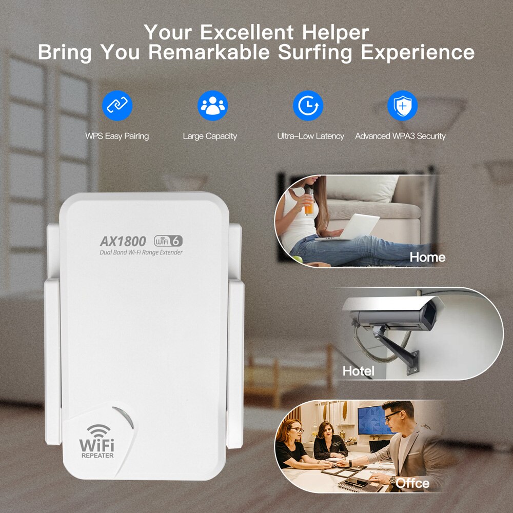 FENVI WiFi6 AX1800 Wireless Re - Wifi Range Extender ulasan dan harga