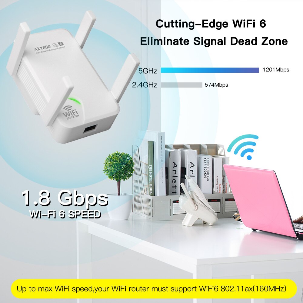 FENVI WiFi6 AX1800 Wireless Re - Wifi Range Extender ulasan dan harga