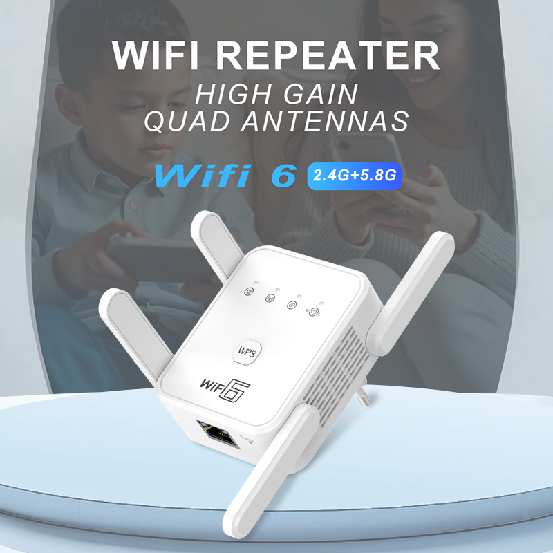 WIFI6 1500Mbps 5Ghz Wireless W - Wifi Range Extender ulasan dan harga