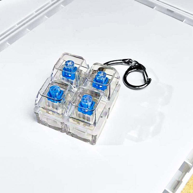 Keyboard Keychain 1 Key LED Bu - Office Tech And Gadgets ulasan dan harga