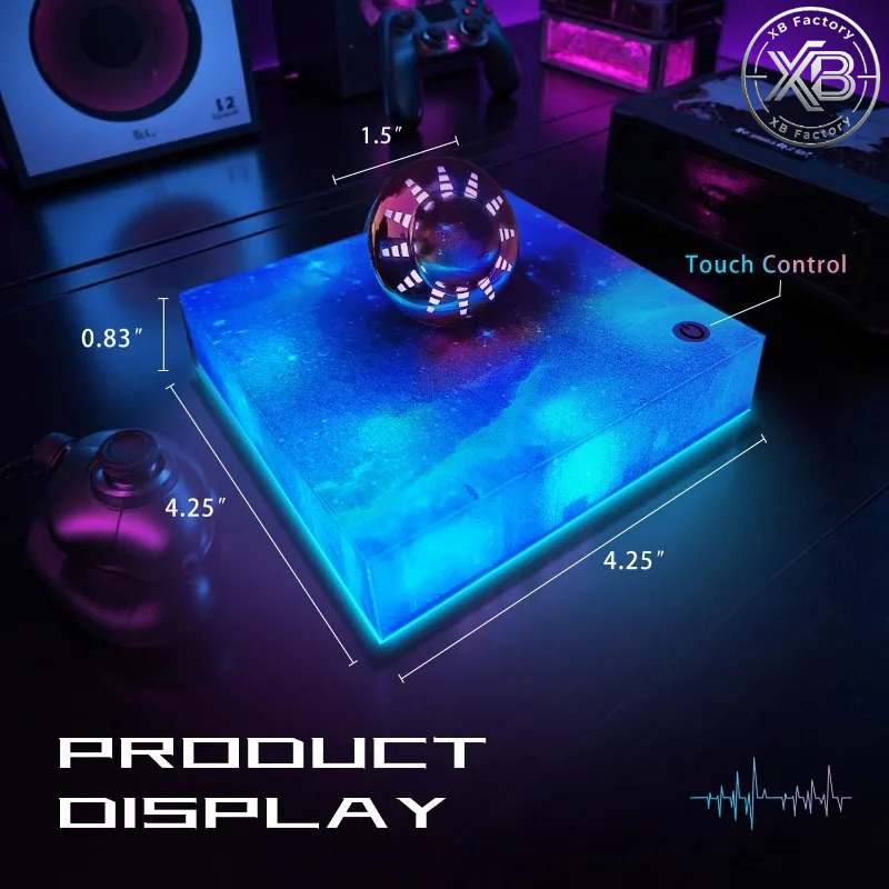Levitating UFO Lamp Floating 3 - Office Tech And Gadgets ulasan dan harga