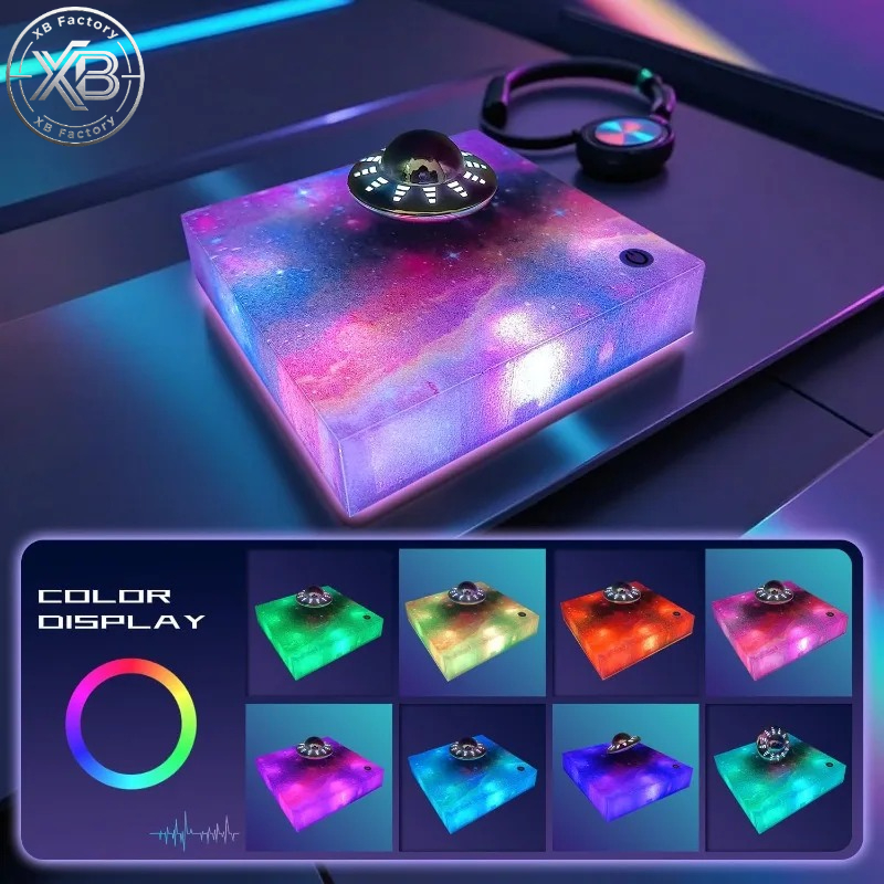 Levitating UFO Lamp Floating 3 - Office Tech And Gadgets ulasan dan harga