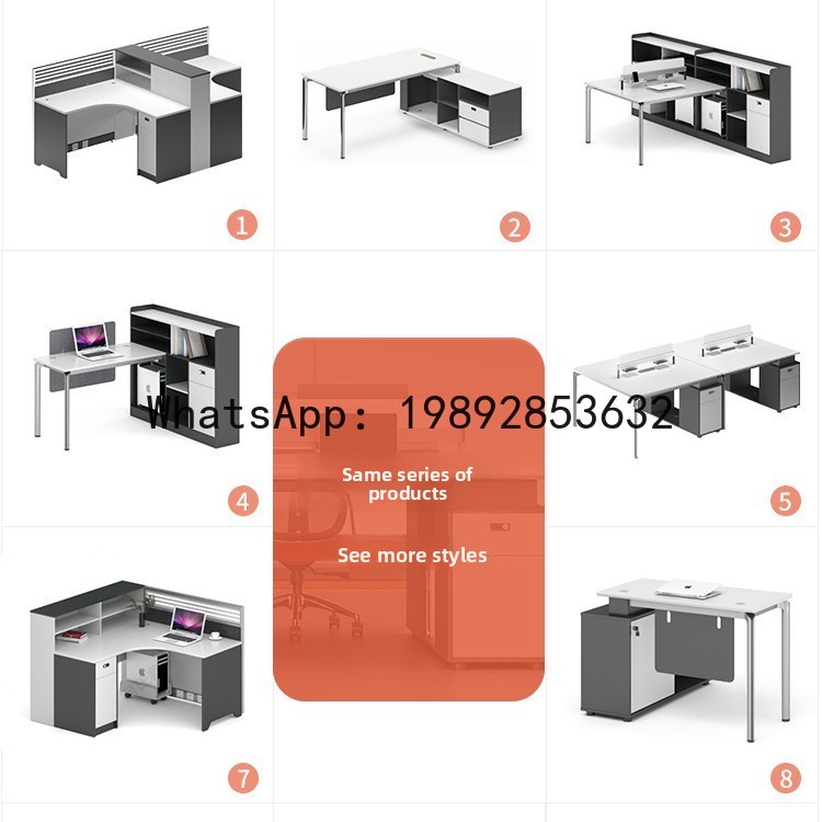 YFY Office Desk Simple Modern  - Office Tech Furniture ulasan dan harga