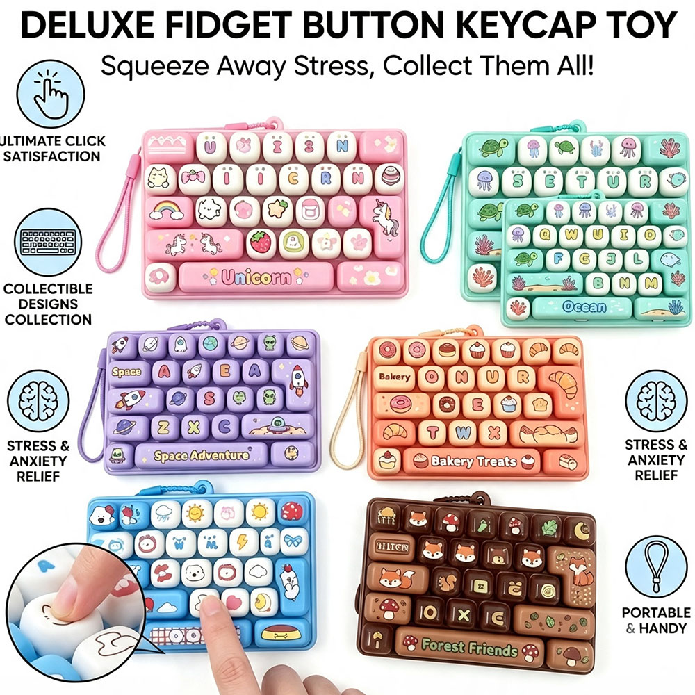 Mechanical Keyboard Keychain 2 - Office Tech And Gadgets ulasan dan harga