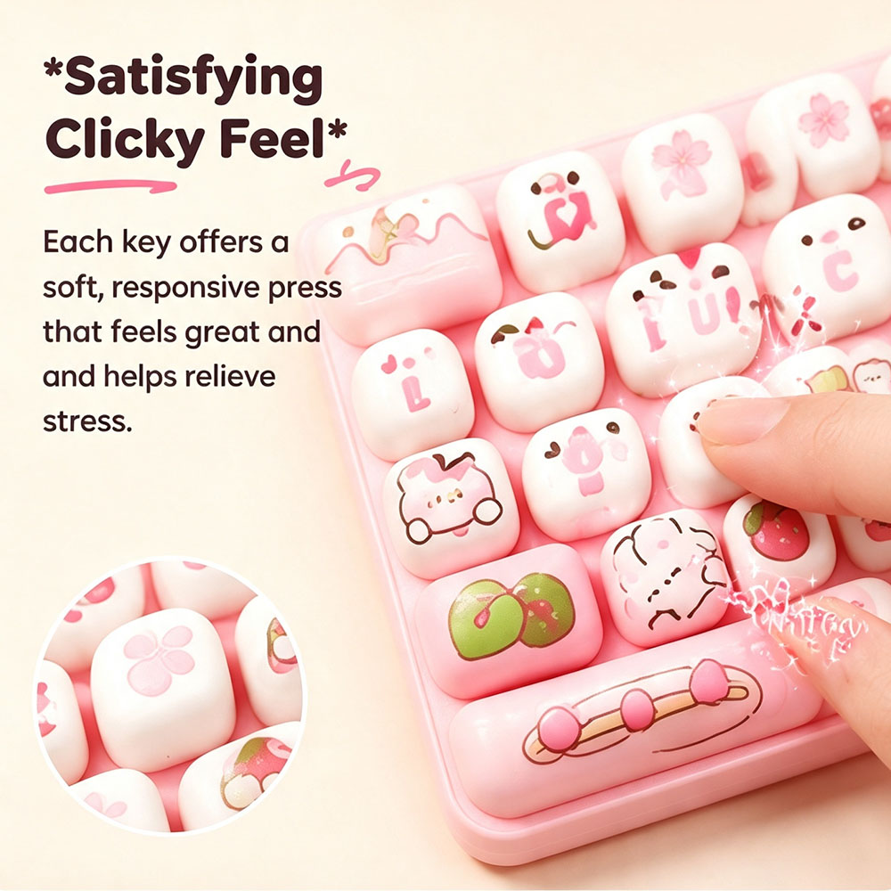 Mechanical Keyboard Keychain 2 - Office Tech And Gadgets ulasan dan harga