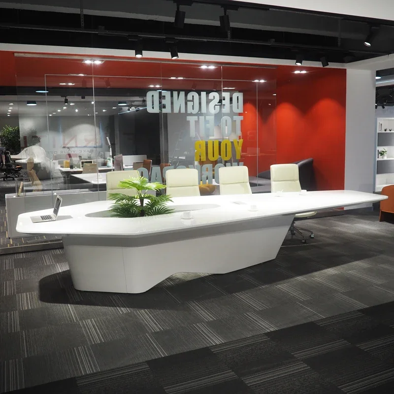 Modern White High Tech Smart O - Office Tech Furniture ulasan dan harga