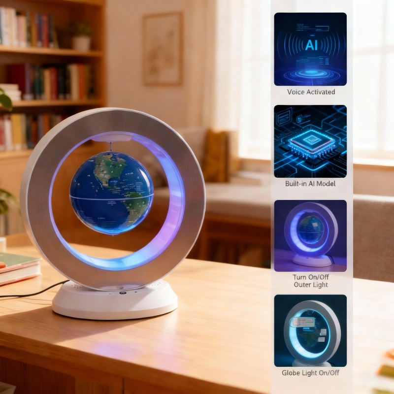 Levitating Globe Bluetooth Spe - Office Tech And Gadgets ulasan dan harga