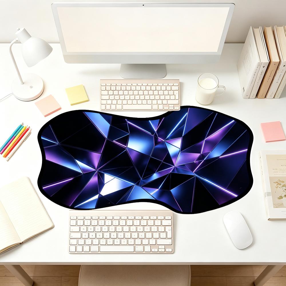 Games Playmat Blue Cyber Spira - Office Tech Design ulasan dan harga