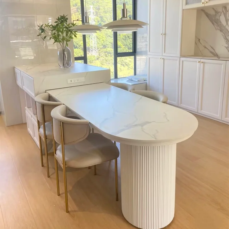 Luxury Retro Modern Dining Cha - Office Tech Furniture ulasan dan harga