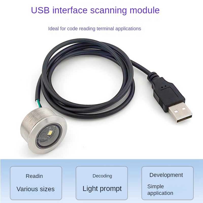 GM861 USB Interface 1D/2D Bar  - Barcode Scanner 2D ulasan dan harga