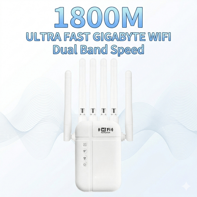 Regaton WiFi 6 Extender 1800Mb - Wifi Range Extender ulasan dan harga