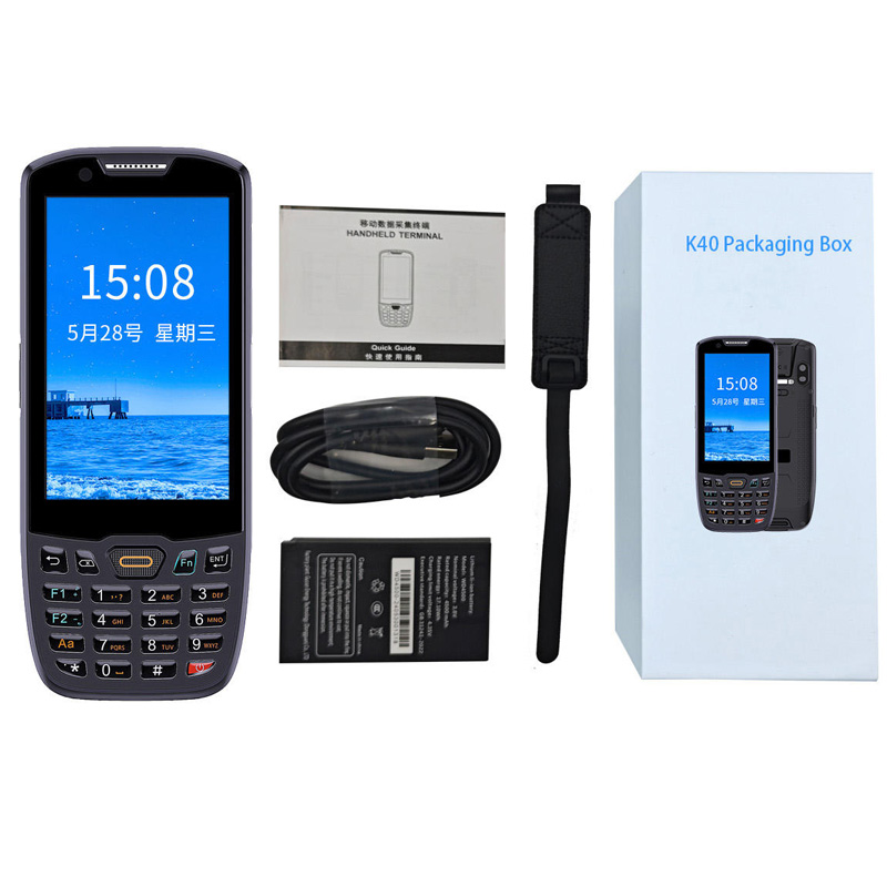 4inch Mobile PDA 1D 2D Barcode - Barcode Scanner 2D ulasan dan harga