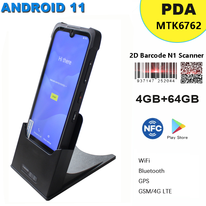 Rugged Android 11 PDA with 4GB - Barcode Scanner 2D ulasan dan harga