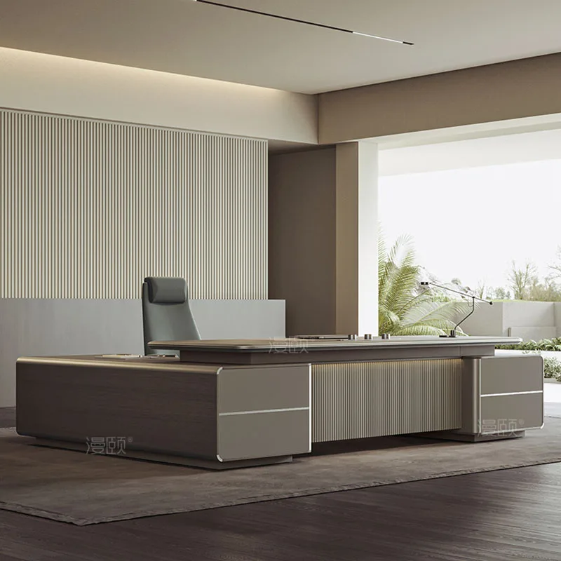 Boss Gaming L Table Home Offic - Office Tech And Gadgets ulasan dan harga