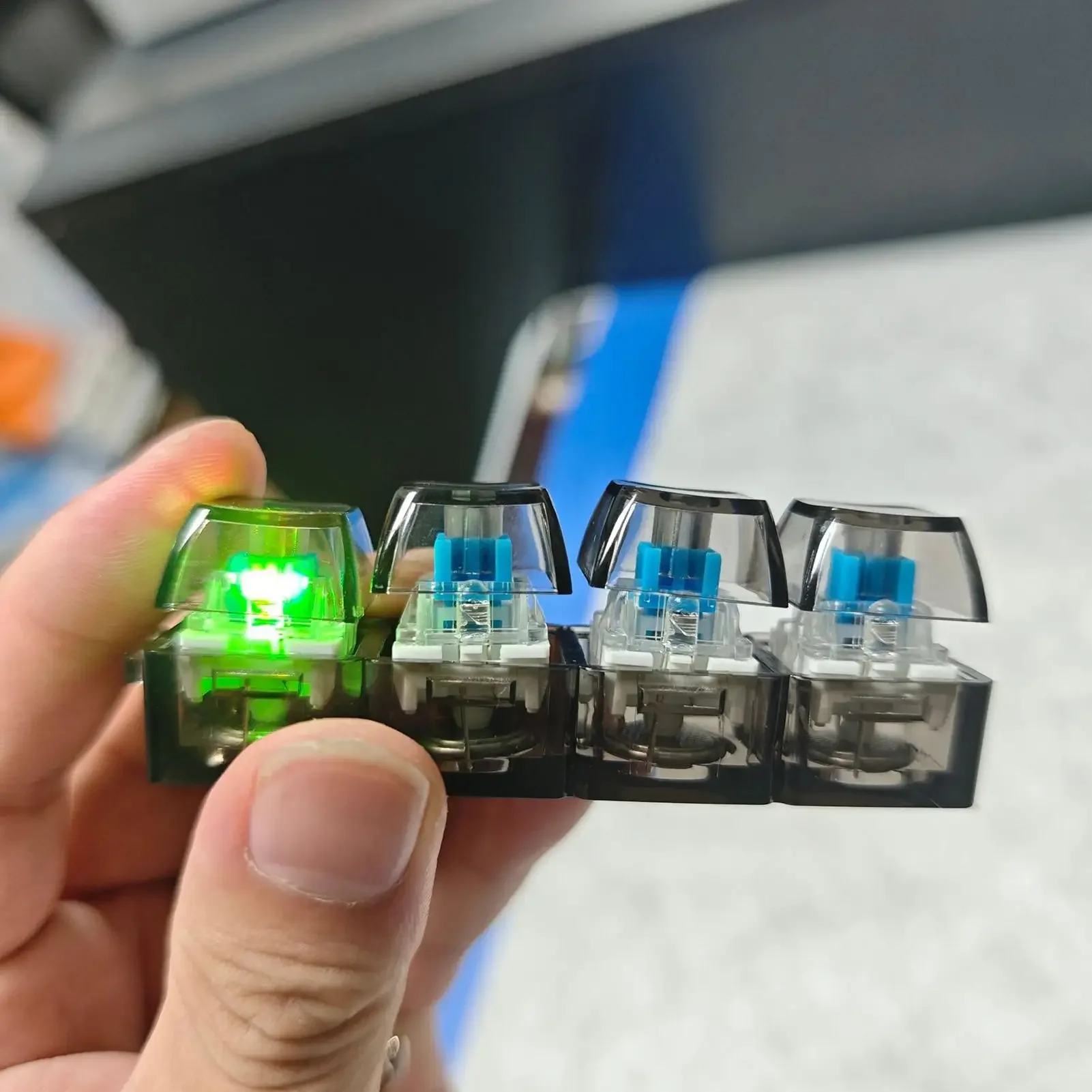 1/2pcs LED Keyboard Keycap Str - Office Tech And Gadgets ulasan dan harga