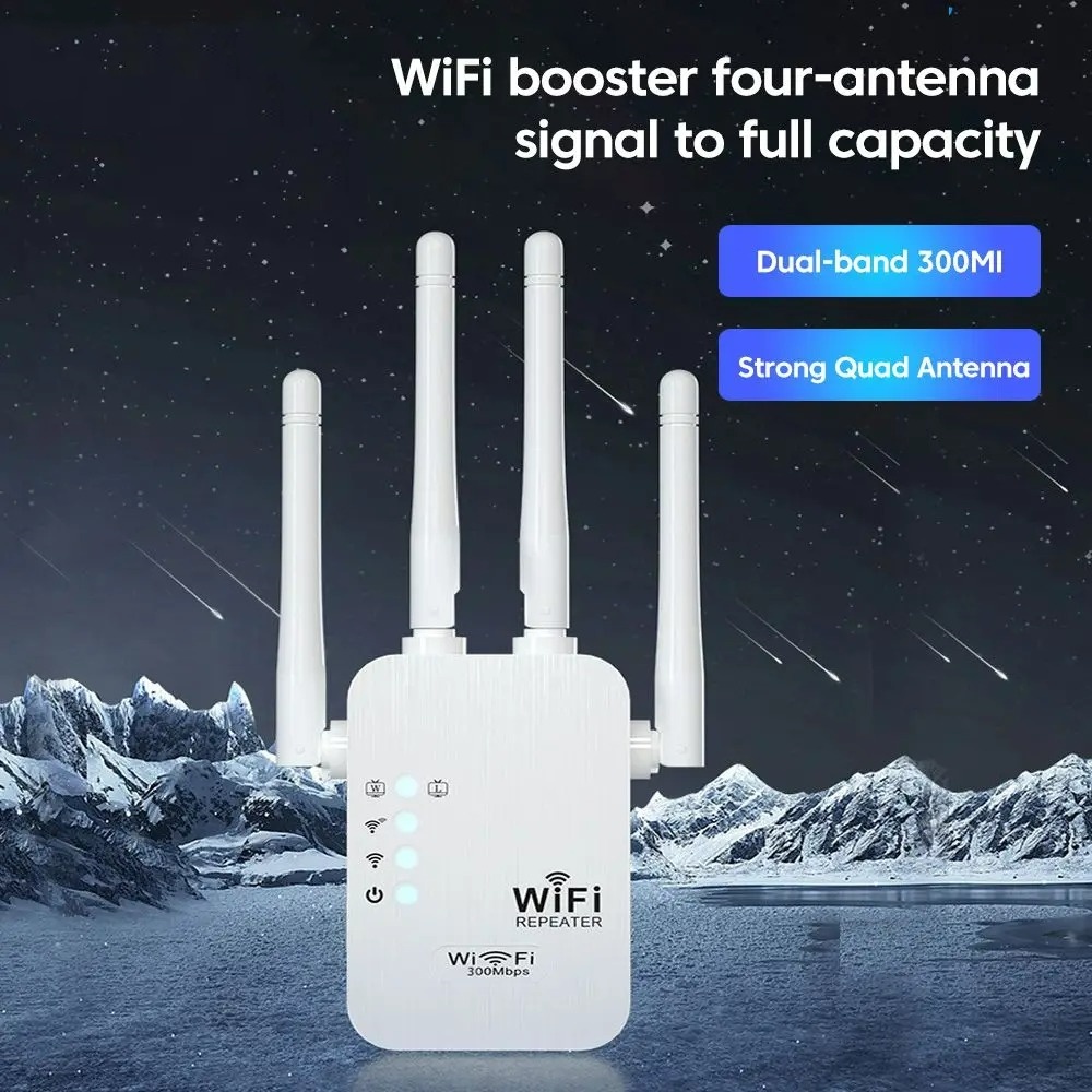 300Mbps Wireless WiFi Repeater - Wifi Range Extender ulasan dan harga